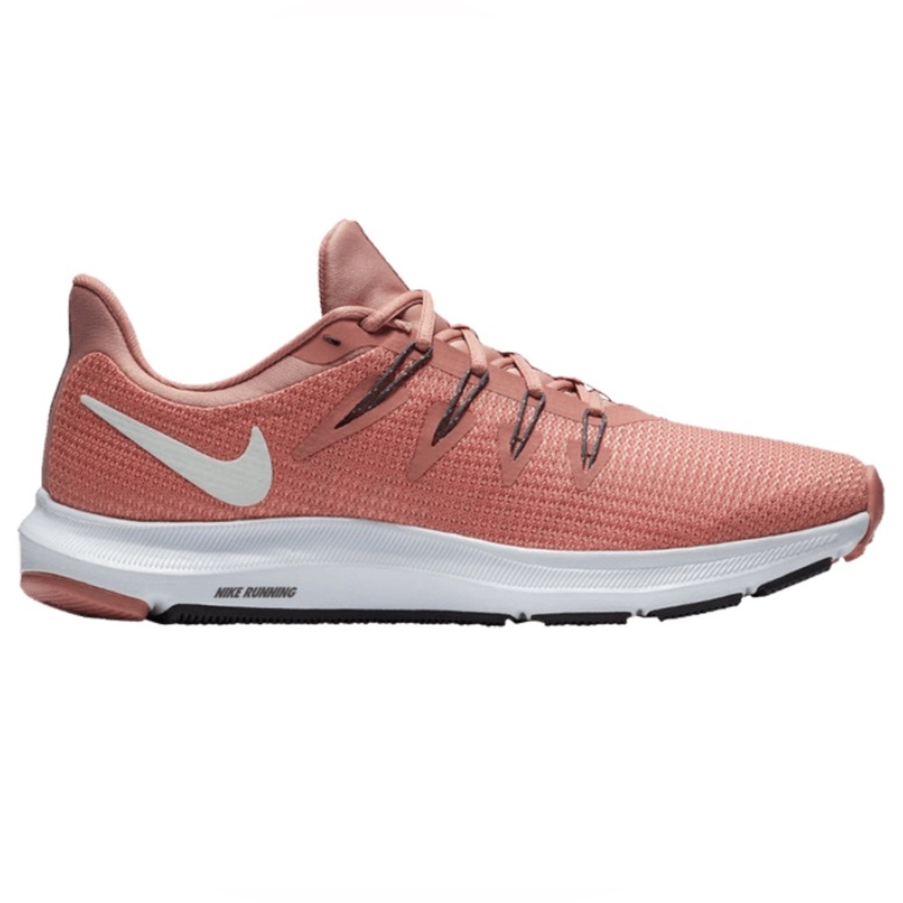 Nike Quest Womens Running Trainers AA7412-600 Sneakers Size 11 Pink/White